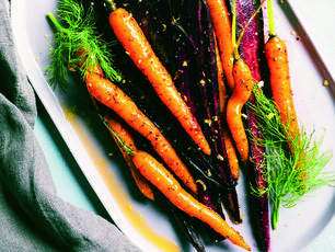 Fırında Renkli Havuç Glaze