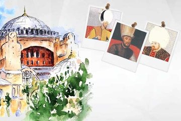 Ayasofya’da beş padişah yatıyor