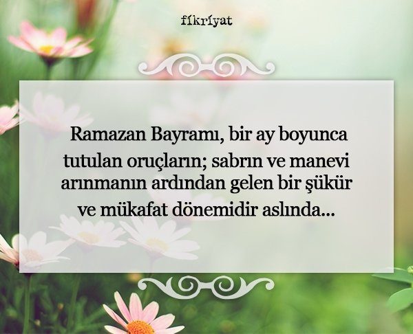 2026 Ramazan Bayramı