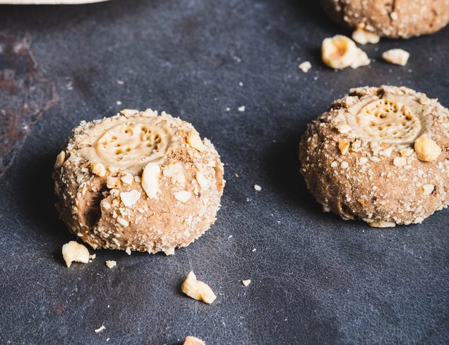 Tahin Dolgulu Kurabiye