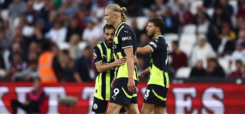 Haaland’s eighth Premier League hat-trick fires City to West Ham win