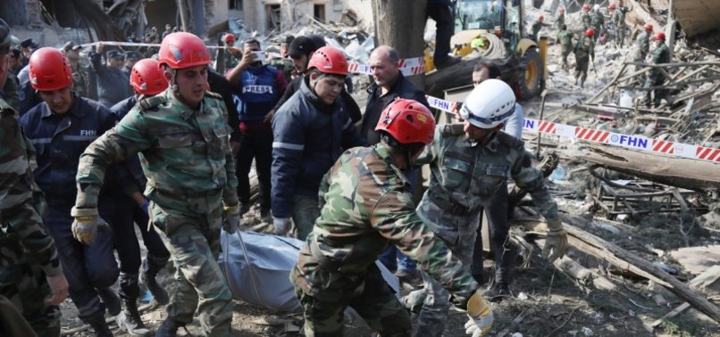 Occupying Armenian Forces Once Again Target Azeri Civilians In Ganja With Missile Attacks Anews