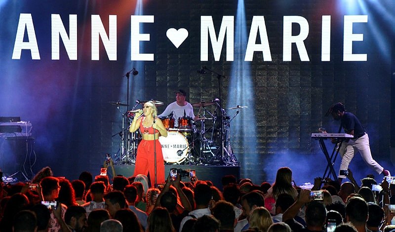 ANNE MARİE ANTALYA’DA KONSER VERDİ