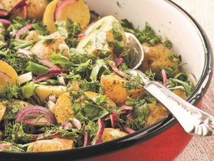 Taze Patates Salatası