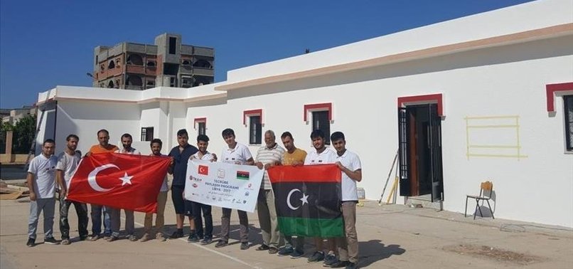 TURKISH STUDENT VOLUNTEERS WRAP UP LIBYA VISIT