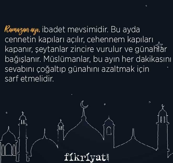 RAMAZAN AYININ ÖNEMİ NEDİR?