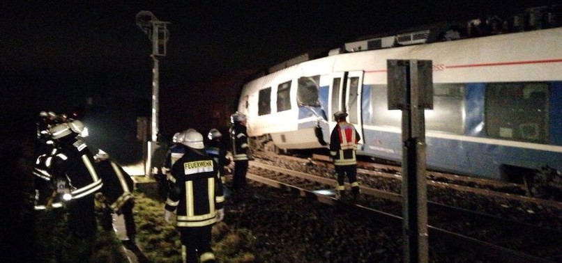 TRAIN CRASH LEAVES 47 WOUNDED IN GERMANYS DÜSSELDORF