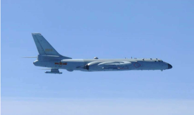 Russia and China carry out joint air force drills