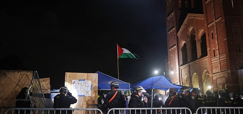 PRO-PALESTINIAN PROTESTERS REACH AGREEMENT WITH UNIVERSITY OF CALIFORNIA, RIVERSIDE