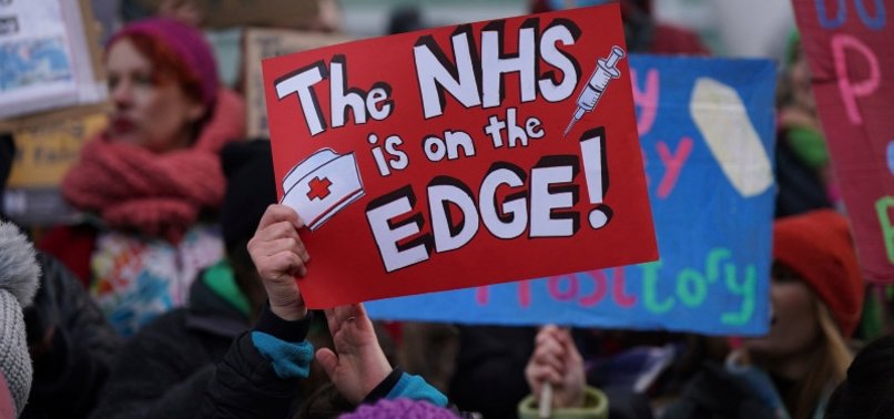 UK HEALTH SYSTEM FACES BIGGEST DAY OF STRIKES NEXT MONTH