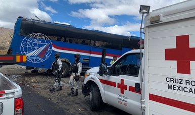 Bus carrying migrants in Mexico crashes, leaving 17 dead, 15 injured