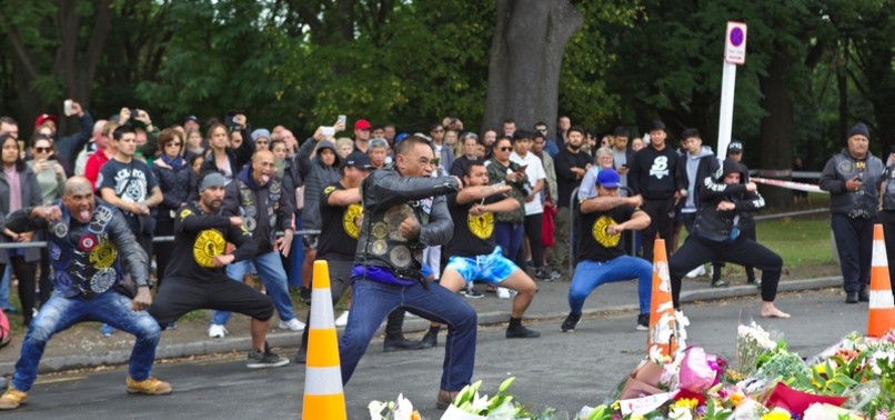 HUNDREDS PERFORM MAORI HAKA DANCE TO HONOR VICTIMS OF NEW ZEALAND TERRORIST ATTACK