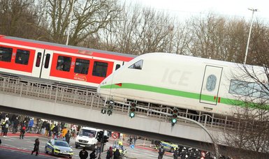 Berlin-Hamburg train line closed for several days after fire