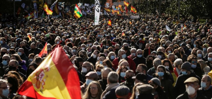 IN MADRID, POLICE PROTEST AGAINST SECURITY LAW REFORM