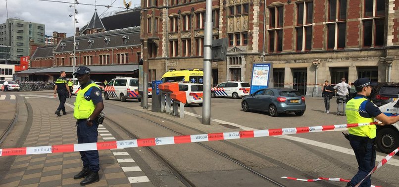 2 HURT IN AMSTERDAM STATION STABBING, ATTACKER SHOT