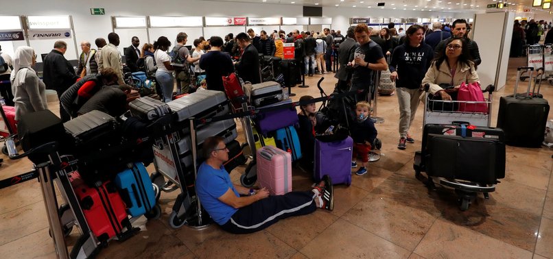100 FLIGHTS CANCELLED DUE TO BRUSSELS BAGGAGE HANDLER STRIKE