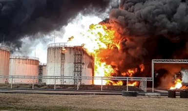 Fuel depot on fire in Russian city of Voronezh: governor