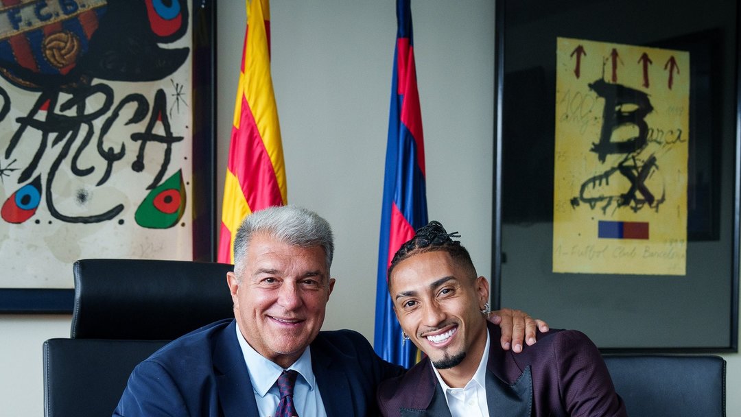 BARÇA RAPHINHA İLE 2028’E KADAR UZATTI