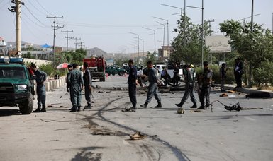 Bomb rips through minivan in Afghan capital Kabul, at least 4 dead