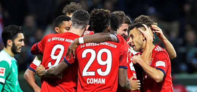 BAYERN UP TO THIRD WITH FIRST LEAGUE WIN FOR A MONTH