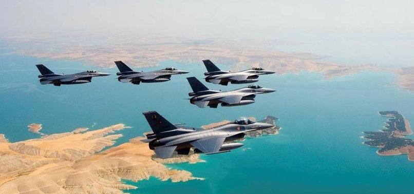 AIR FORCE HITS PKK TARGETS IN SOUTHEAST TURKEY