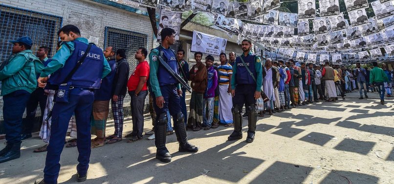 16 DEAD IN ELECTION VIOLENCE AS BANGLADESH GOES TO THE POLLS