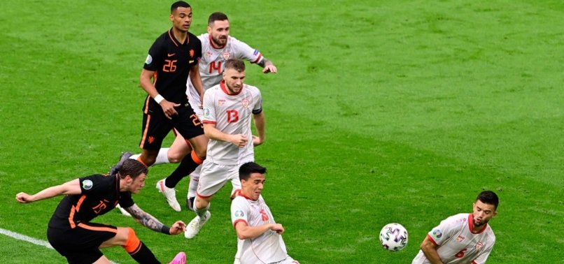 NETHERLANDS PASS NORTH MACEDONIA IN EURO 2020 WITH 3 GOALS