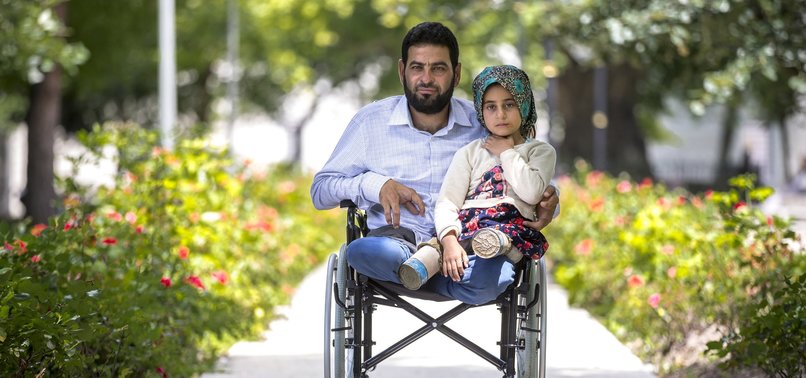 DISABLED SYRIAN GIRL MAYA TO GET GIFT OF WALKING IN TURKEY