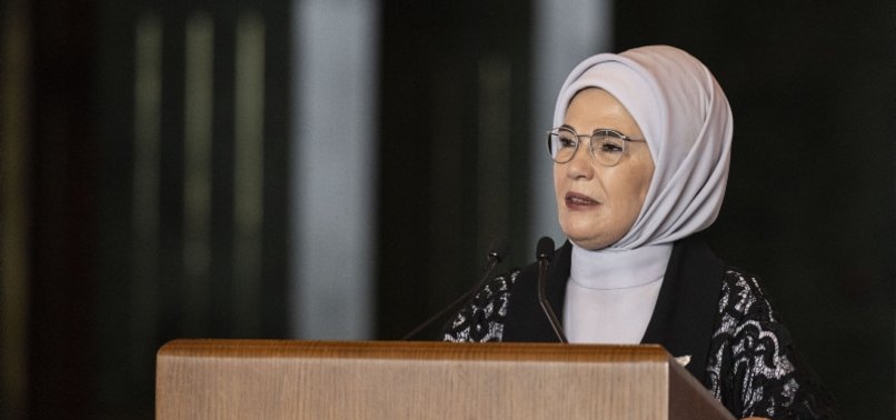 TÜRKIYES FIRST LADY CALLS TO REMOVE OBSTACLES IN WAY OF GIRLS PROGRESS