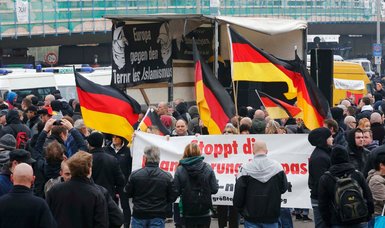 Number of right-wing protests in Germany triples year-on-year