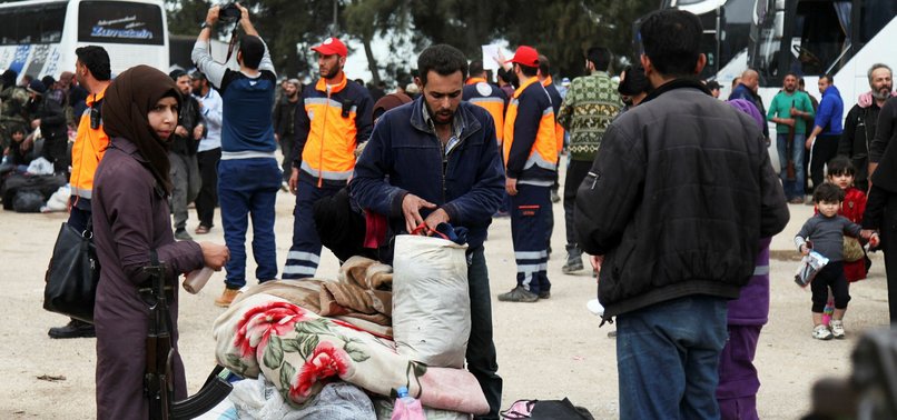 OVER 5000 LEAVE E. GHOUTA AS EVACUATION CONTINUES