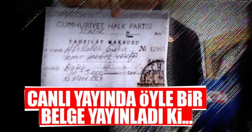 FETÖ, CHP’ye bağış yapmış!