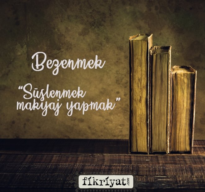 Bezenmek