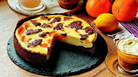 Mandalinalı Cheesecake