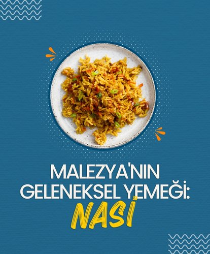 Malezya’nın geleneksel yemeği: Nasi