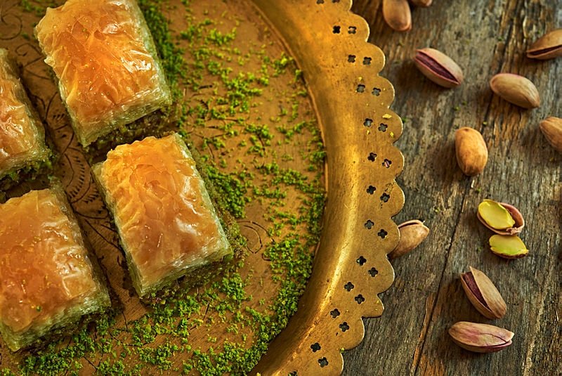 Indulge yourself with worldwide known Turkish baklava