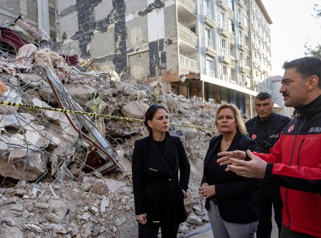 German ministers visit Türkiye in wake of devastating earthquakes