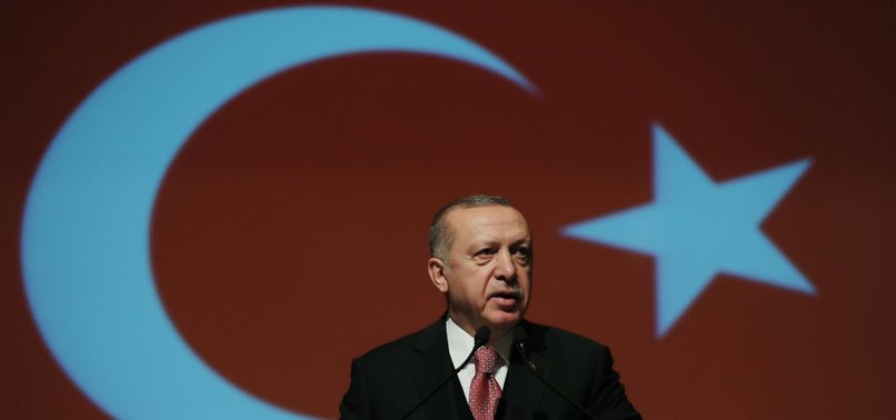 TURKEY ONLY COUNTRY IN SYRIA FOR HUMANITARIAN REASONS: ERDOĞAN