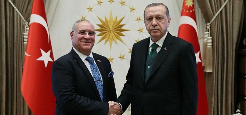 ERDOĞAN RECEIVES NEWLY APPOINTED AMBASSADORS TO TURKEY