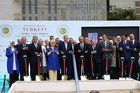 Cumhurbaşkanı Erdoğan ABD’de Türkevi’nin temelini attı