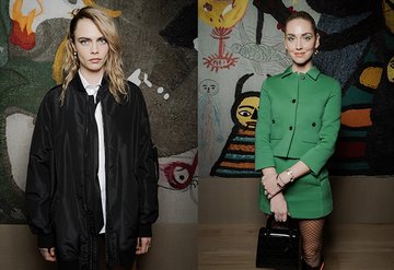 Dior Haute Couture ön sıra yıldızları