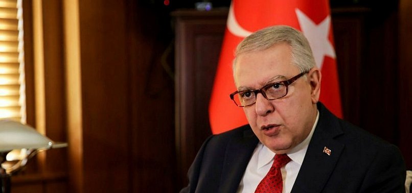 TURKISH ENVOY HITS US LAWMAKER DUE TO ANTI-TURKEY REMARKS
