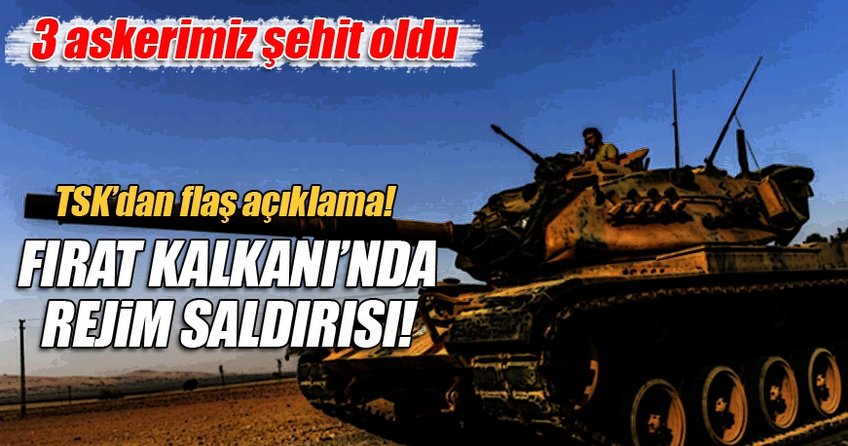 TSK’dan flaş açıklama! Suriye rejim güçlerince...