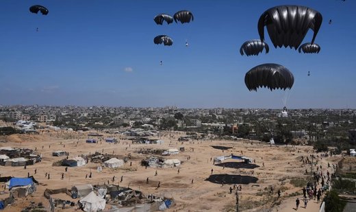 Netherlands begins Gaza aid airdrops