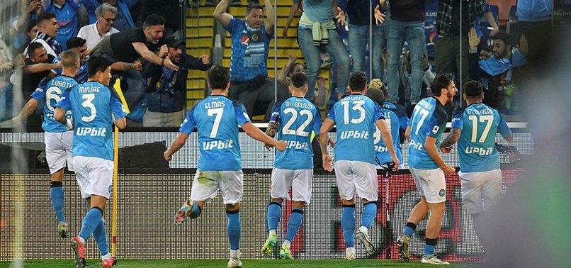 NAPOLI WIN SERIE A TITLE FOR FIRST TIME SINCE 1990