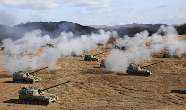 South Korea conducts 'large scale' military drills near border islands
