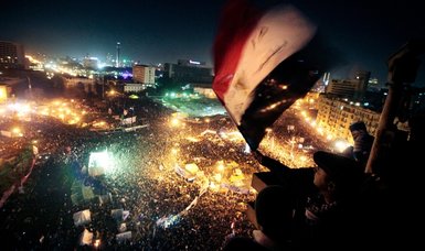 Egyptians mark decade to Arab Spring