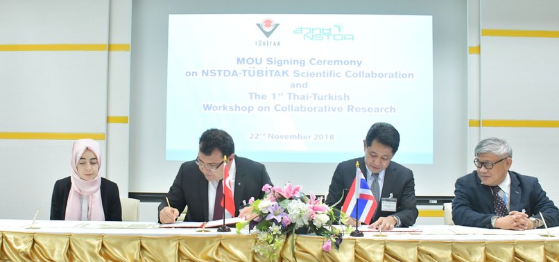 TURKEY, THAILAND TO COOPERATE IN SCIENCE, TECHNOLOGY