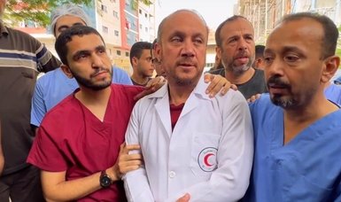 Israeli airstrikes separate Gazan doctor from wife and children
