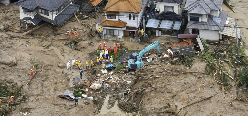 DEATH TOLL IN JAPAN RAIN DISASTER RISES TO 156